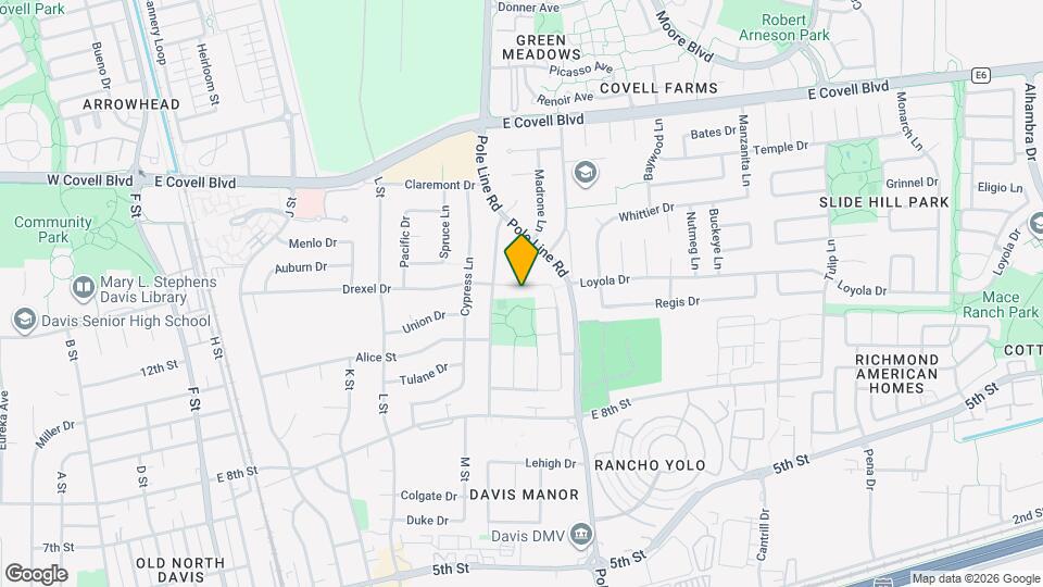 1804 Drexel Dr Map and Location Details