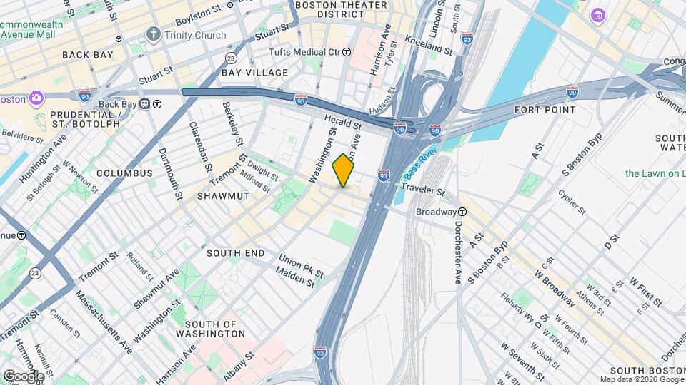 226 E Berkeley St, Unit 4 Map and Location Details