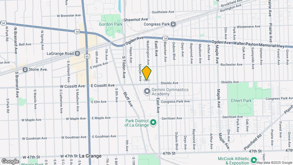 246 Washington Ave Map and Location Details