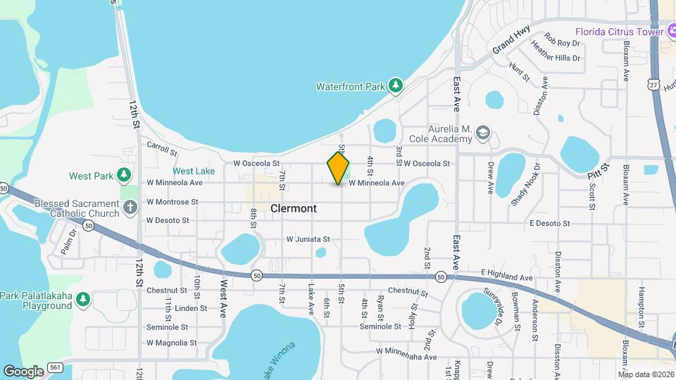 616 5th St Map and Location Details