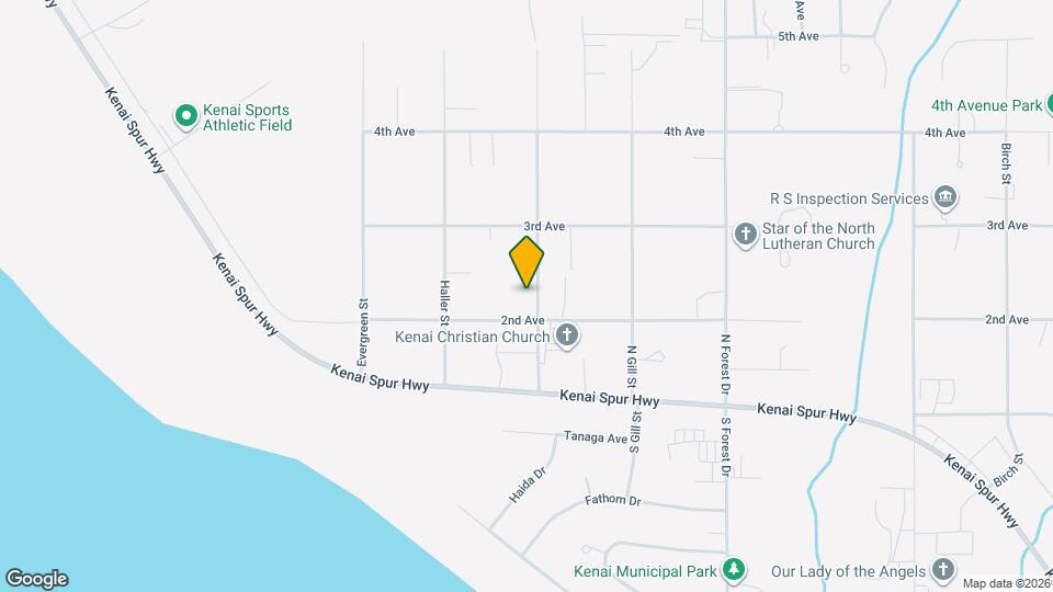 205 McKinley St Map and Location Details