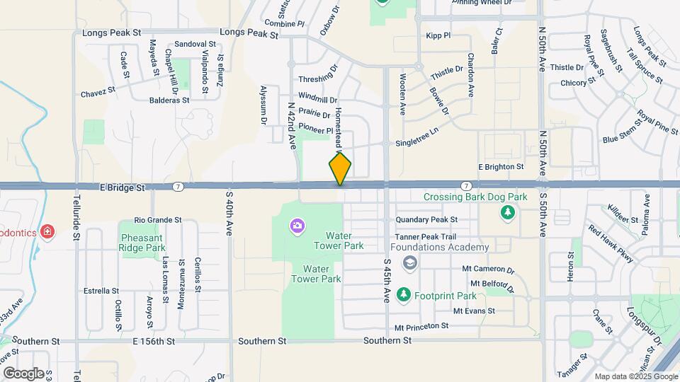 4291 Crestone Peak St Map and Location Details