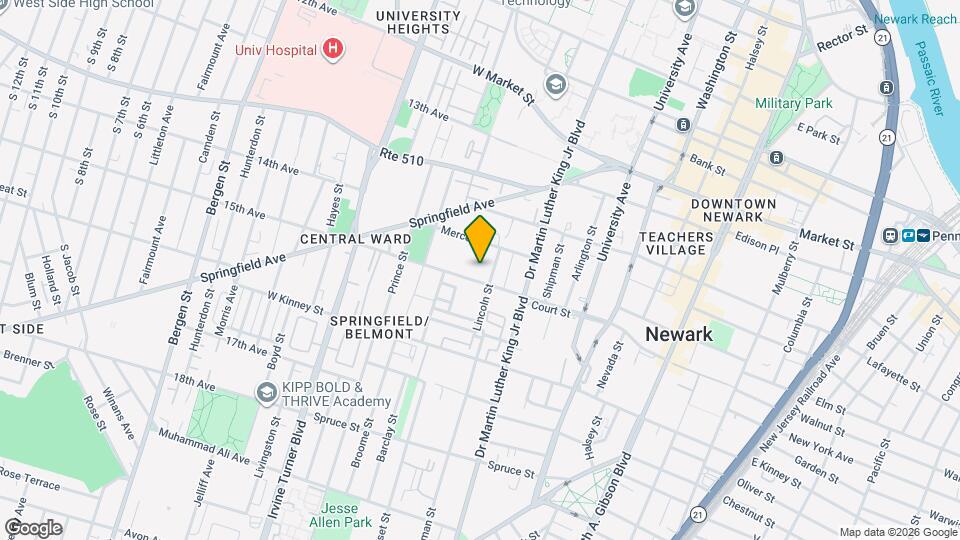 Lincoln Park Towers Map and Location Details