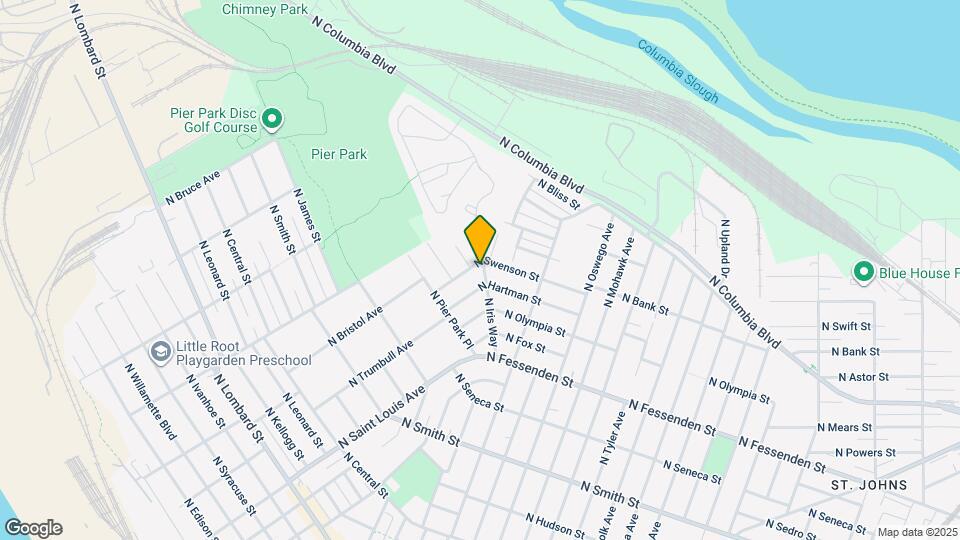 8616 N Swenson St Mapa y Detalles de la Ubicación