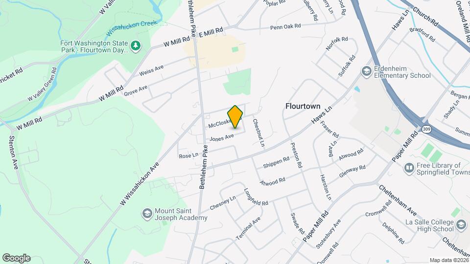 25 Jones Ave Map and Location Details