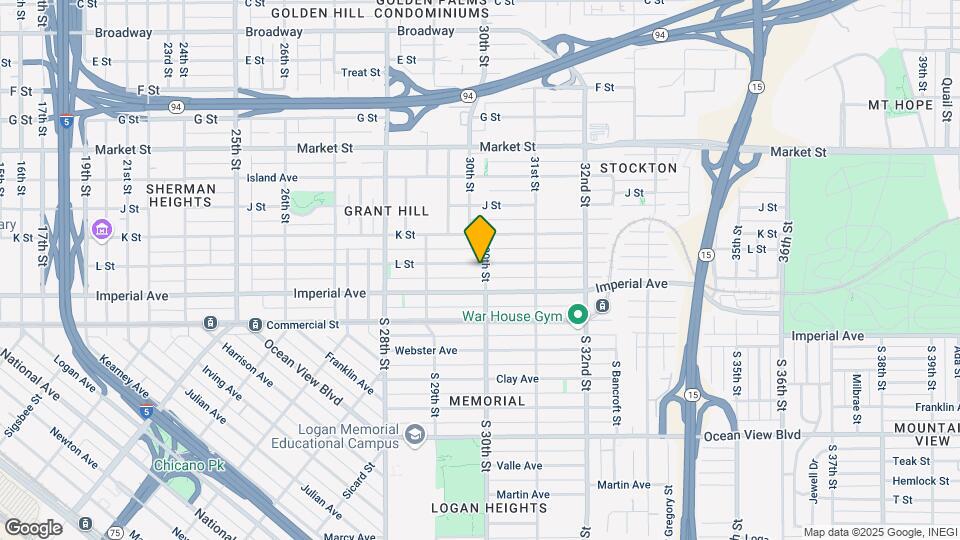2987 L St Map and Location Details