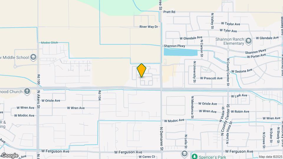 3930 W Prescott Ave Mapa y Detalles de la Ubicación