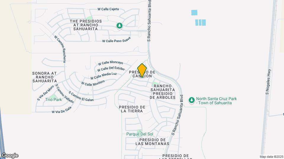 137 E Camino Del Abedul Map and Location Details