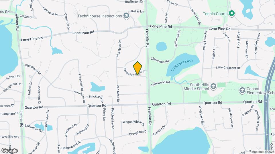 5240 Clarendon Crest St Map and Location Details