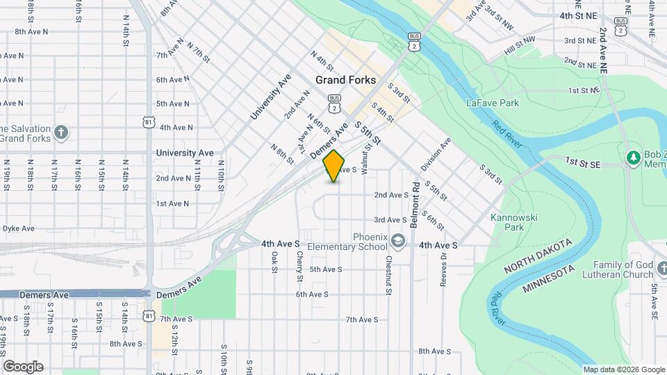 602 2nd Ave S, Unit 1 Map and Location Details