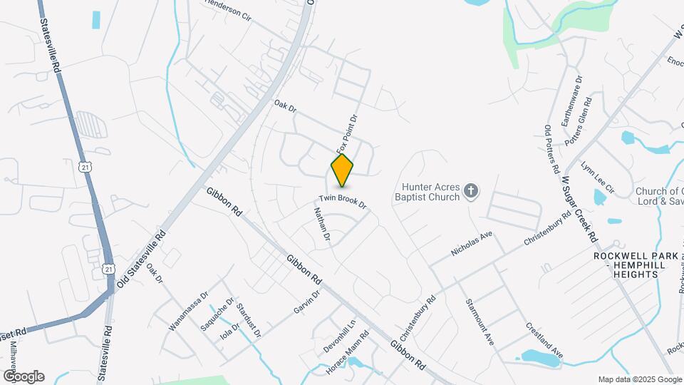 5814 Twin Brook Dr Map and Location Details