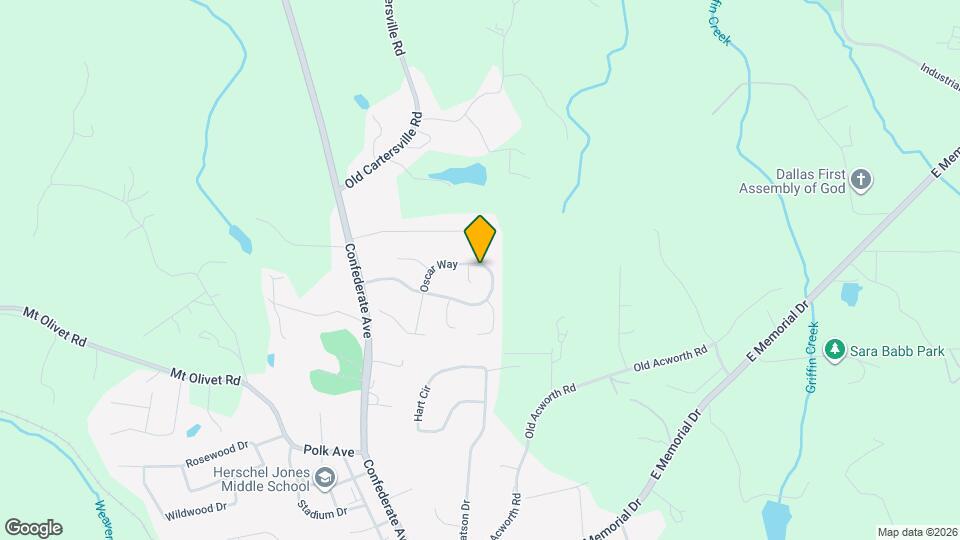 417 Oscar Way Map and Location Details