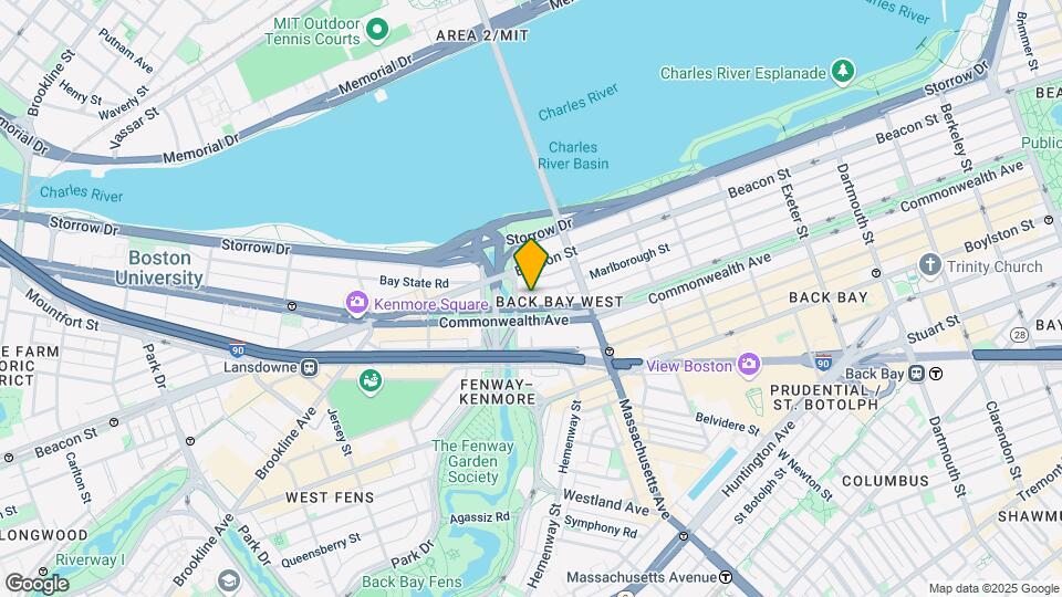 409 Commonwealth Ave, Unit B Mapa y Detalles de la Ubicación