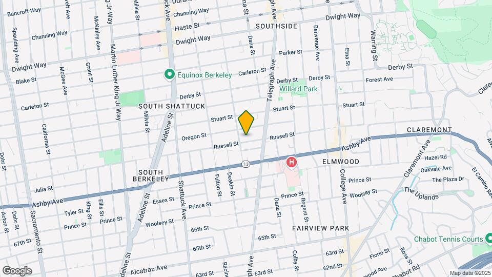 2311-2313 Russell St Map and Location Details