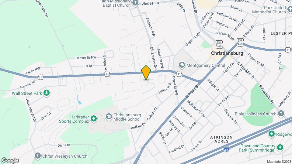 555 Quesenberry St Mapa y Detalles de la Ubicación
