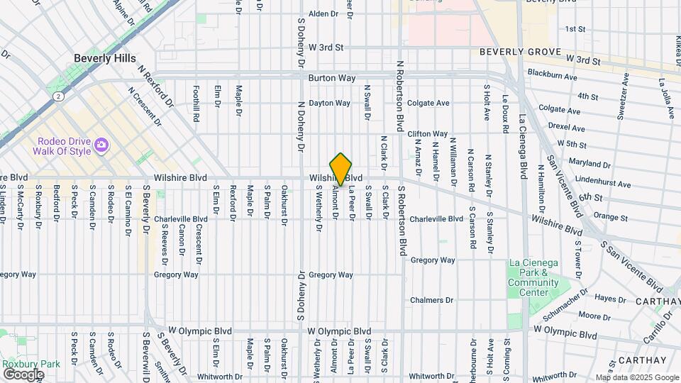 120 S Almont Dr Map and Location Details