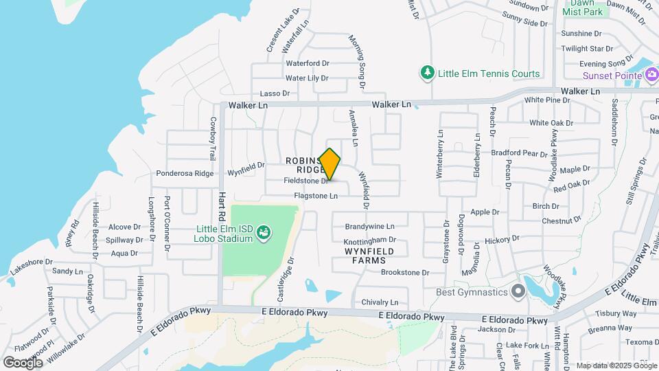 1628 Fieldstone Dr Map and Location Details