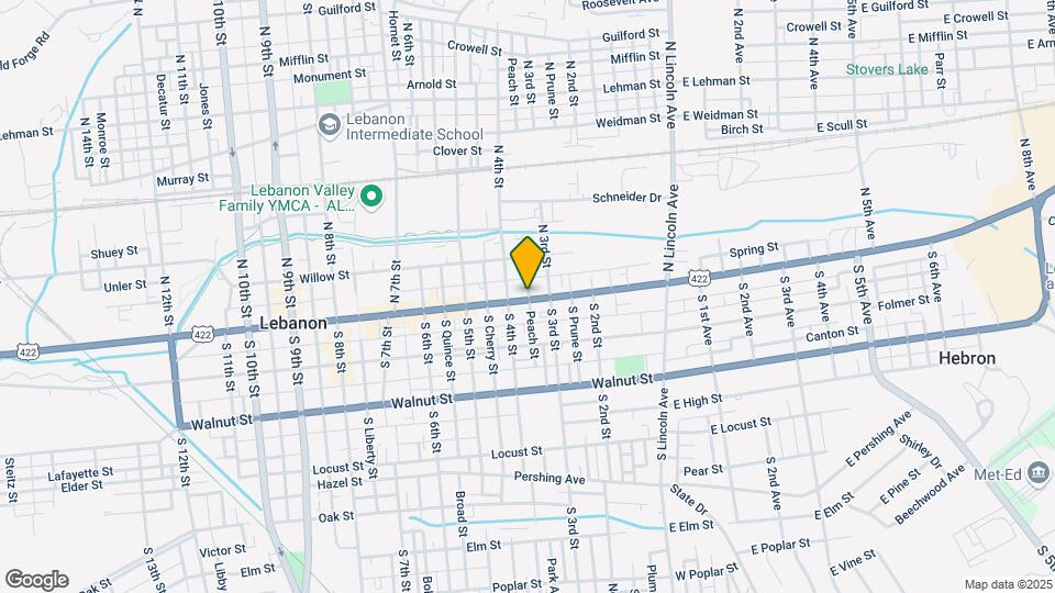 323 Cumberland St Mapa y Detalles de la Ubicación