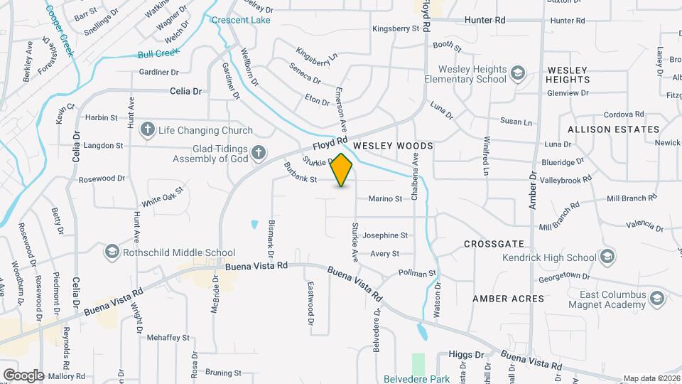 5217 Dana Dr Map and Location Details