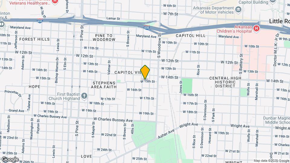 3015 W 15th St Map and Location Details
