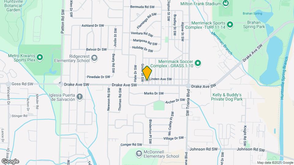 3704 Fairview St SW Map and Location Details