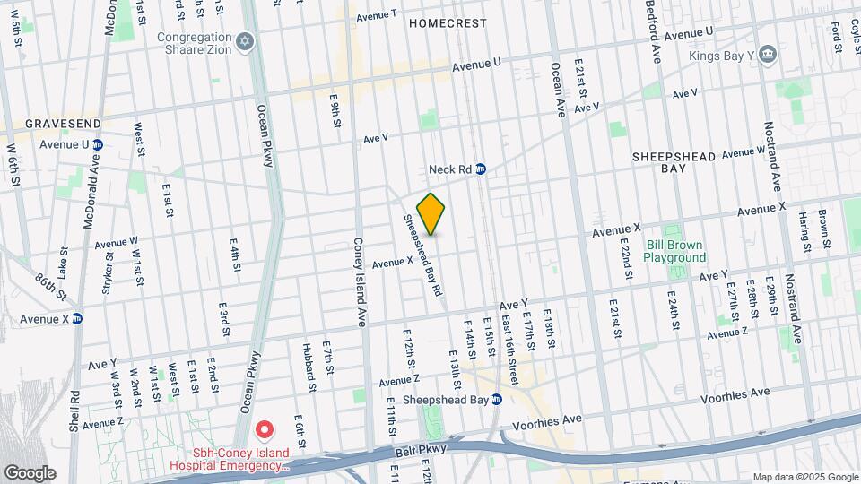 2362 E 13th St Map and Location Details