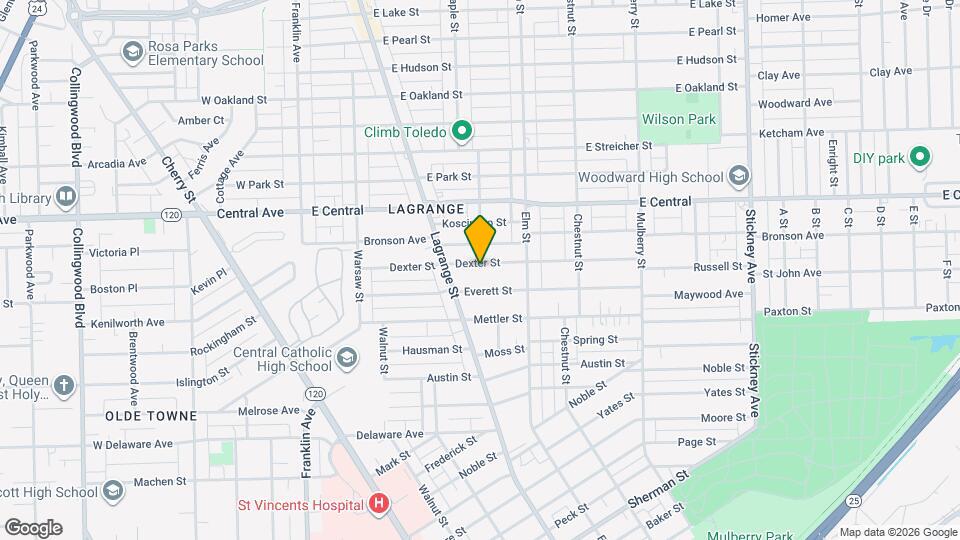 240 Dexter St Mapa y Detalles de la Ubicación