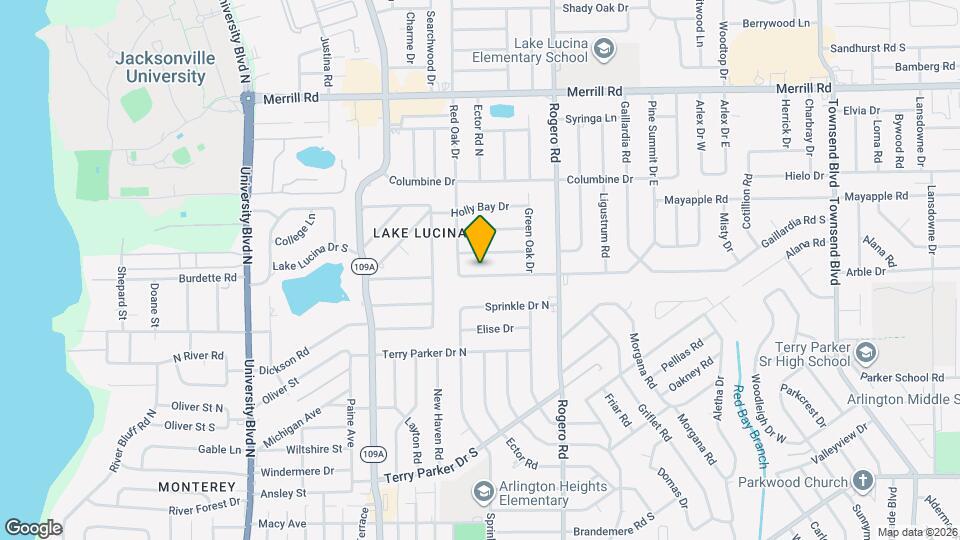 6227 Pine Summit Dr Map and Location Details