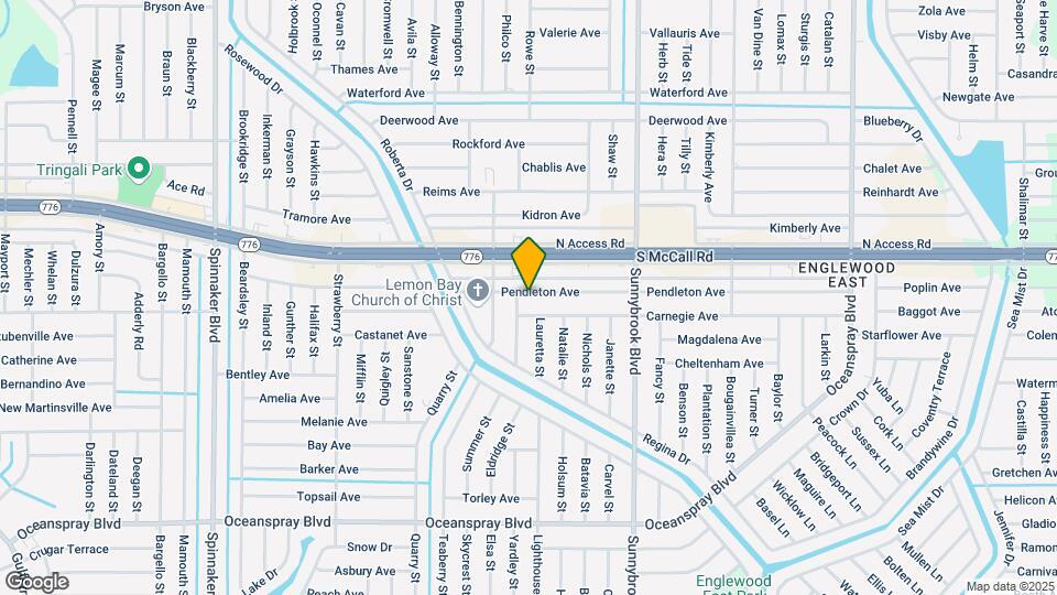 10395 Pendleton Ave Map and Location Details