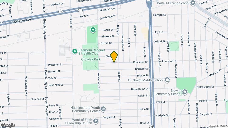 24643 Princeton St Map and Location Details
