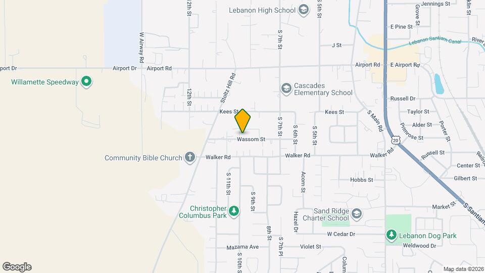 929 Wassom St Map and Location Details