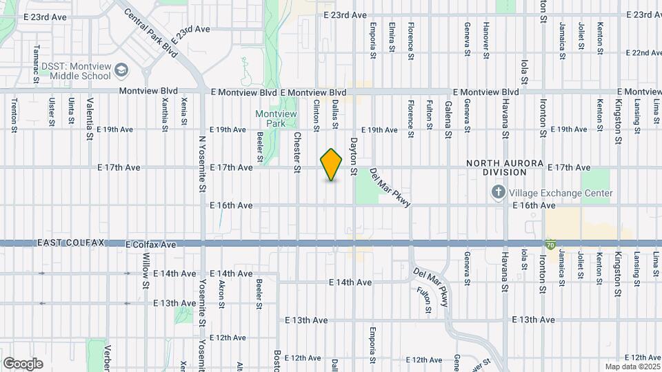 1637 Dallas St Mapa y Detalles de la Ubicación