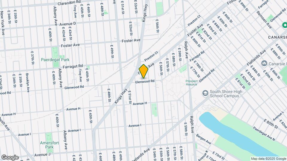 5301 Glenwood Rd Map and Location Details