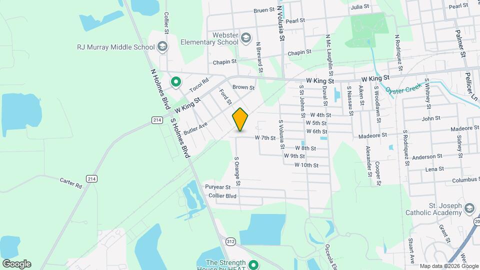 1040 W 7th St Map and Location Details