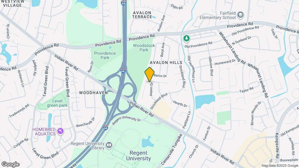 949 Aspen Dr Map and Location Details