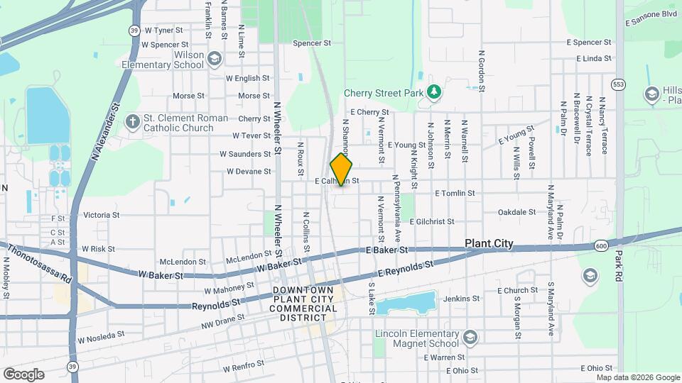 310 E Tomlin St Map and Location Details