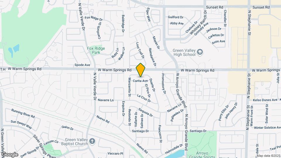 1731 Carita Ave Map and Location Details