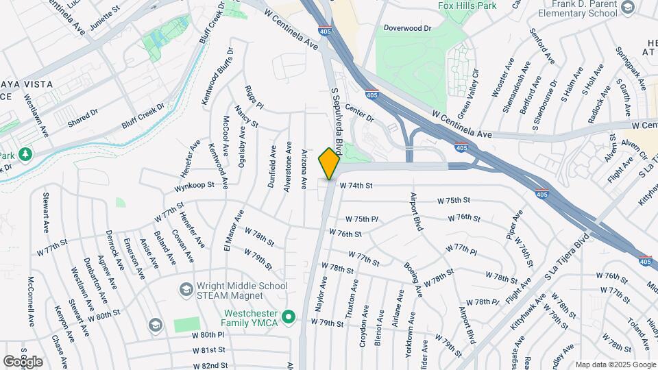 7401-7425 S Sepulveda Blvd Mapa y Detalles de la Ubicación