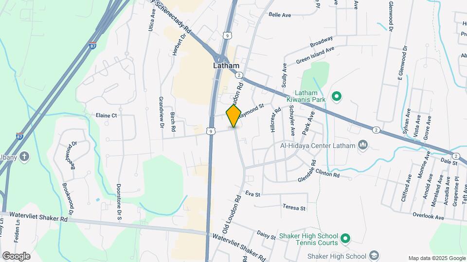 142 Old Loudon Rd Map and Location Details