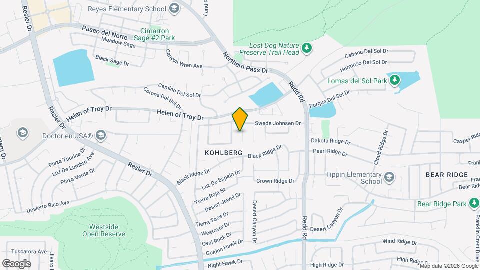 1521 Rosenbaum Ln Map and Location Details
