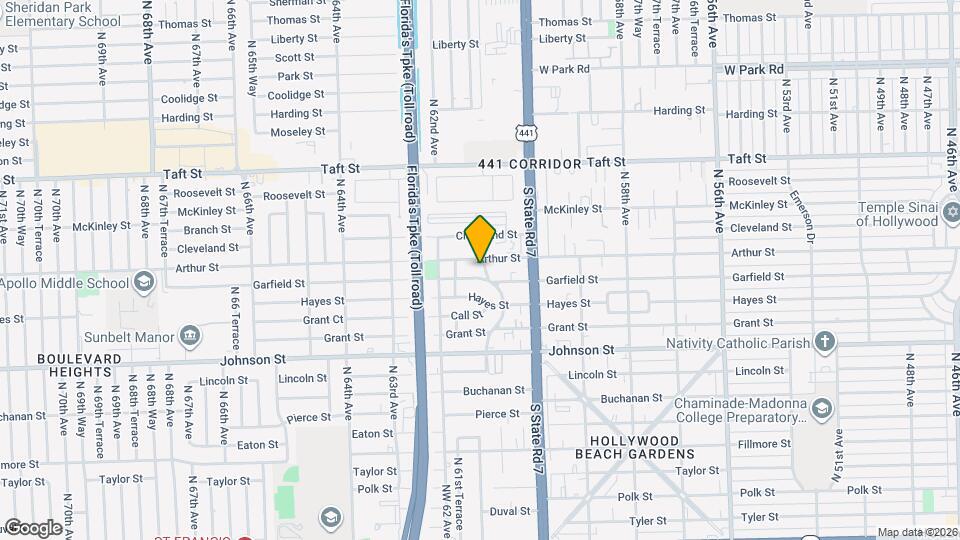 6101 Garfield St, Unit 5 Mapa y Detalles de la Ubicación