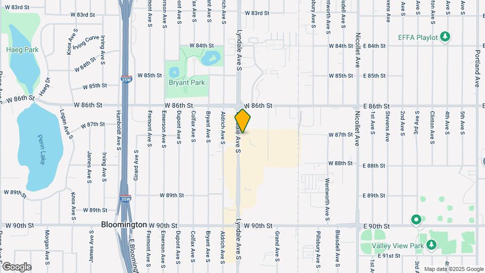 8701 Lyndale Ave S Map and Location Details