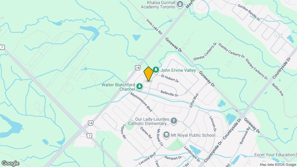 69 St Hubert Dr Map and Location Details