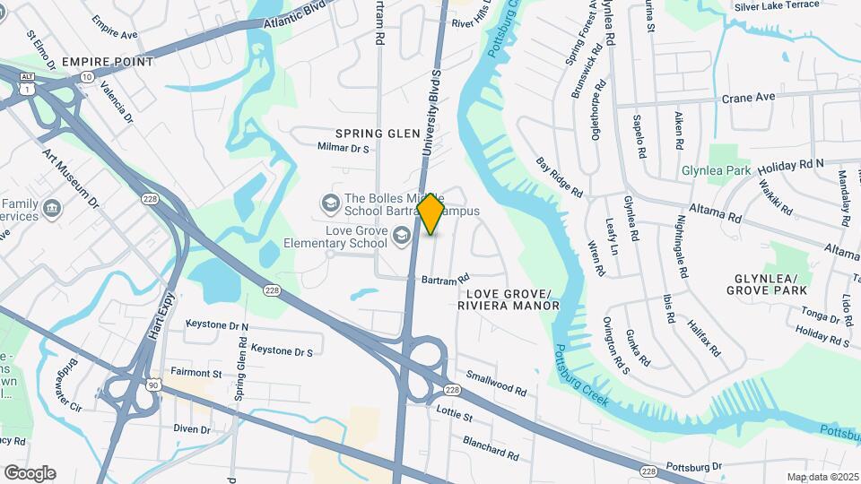 2454 Buttonwood Dr Map and Location Details
