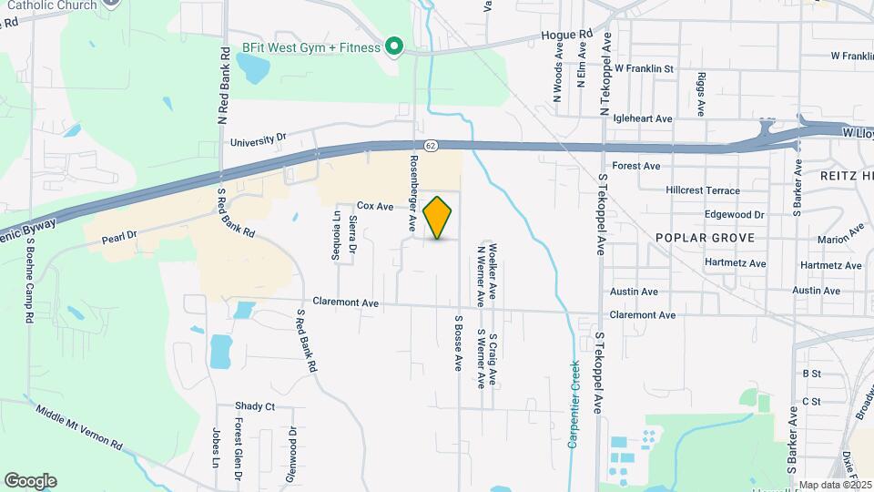 Foxfire West Apartments Map and Location Details