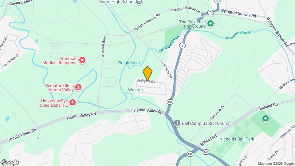 10149 Highgate Cir Mapa y Detalles de la Ubicación