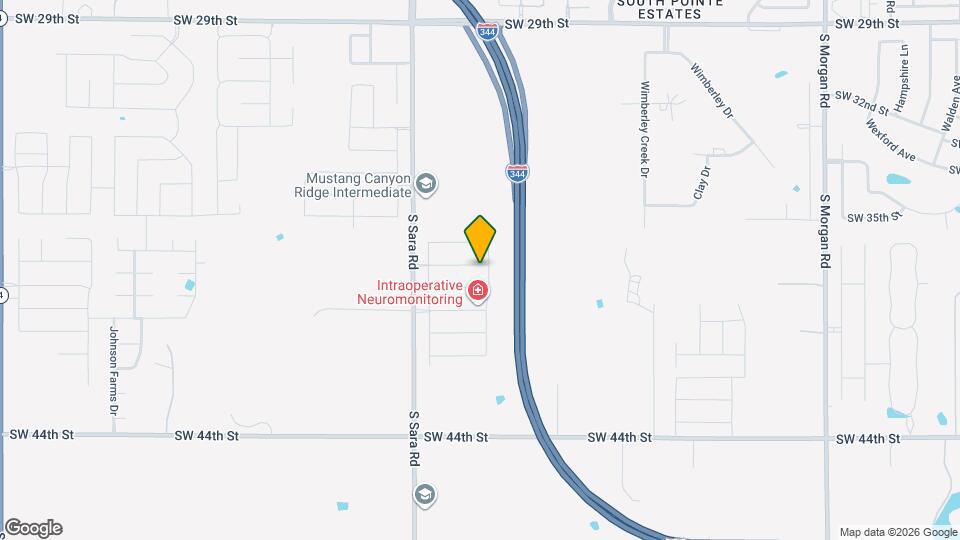 10012 SW 38th St Map and Location Details