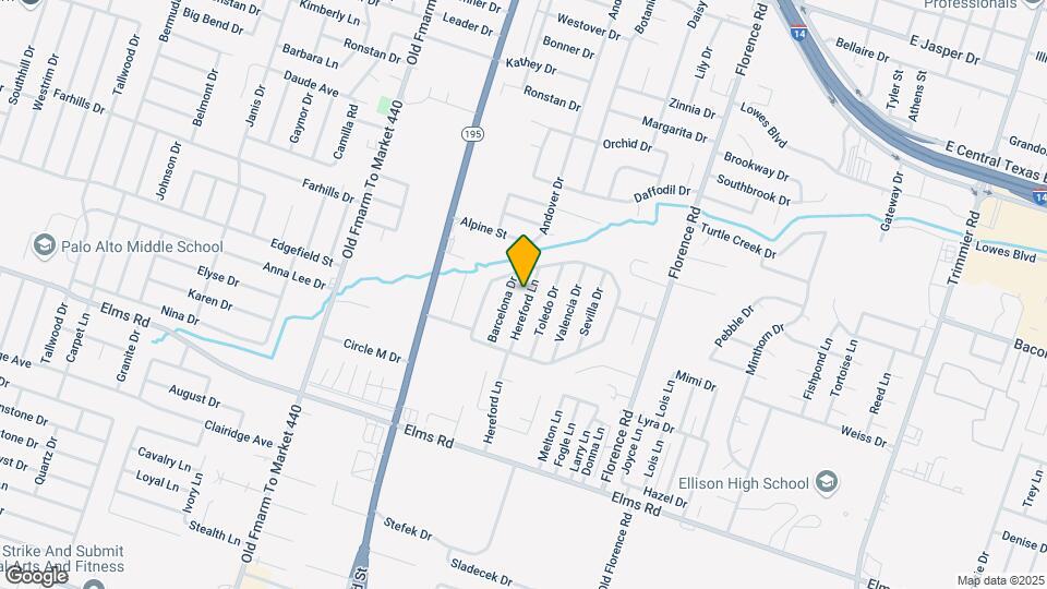 3207 Hereford Ln Map and Location Details