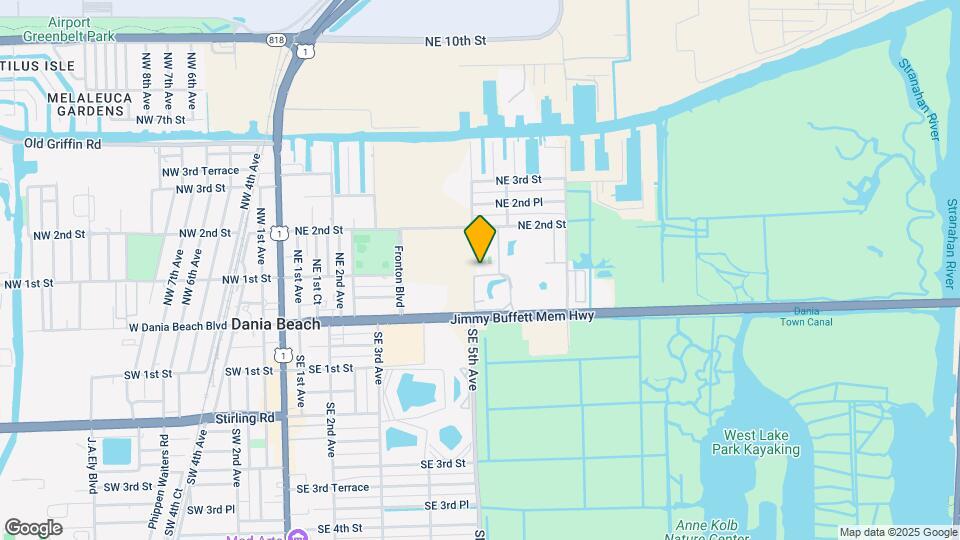 500 NE 2nd St Map and Location Details