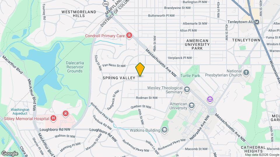 4007 49th St NW Map and Location Details